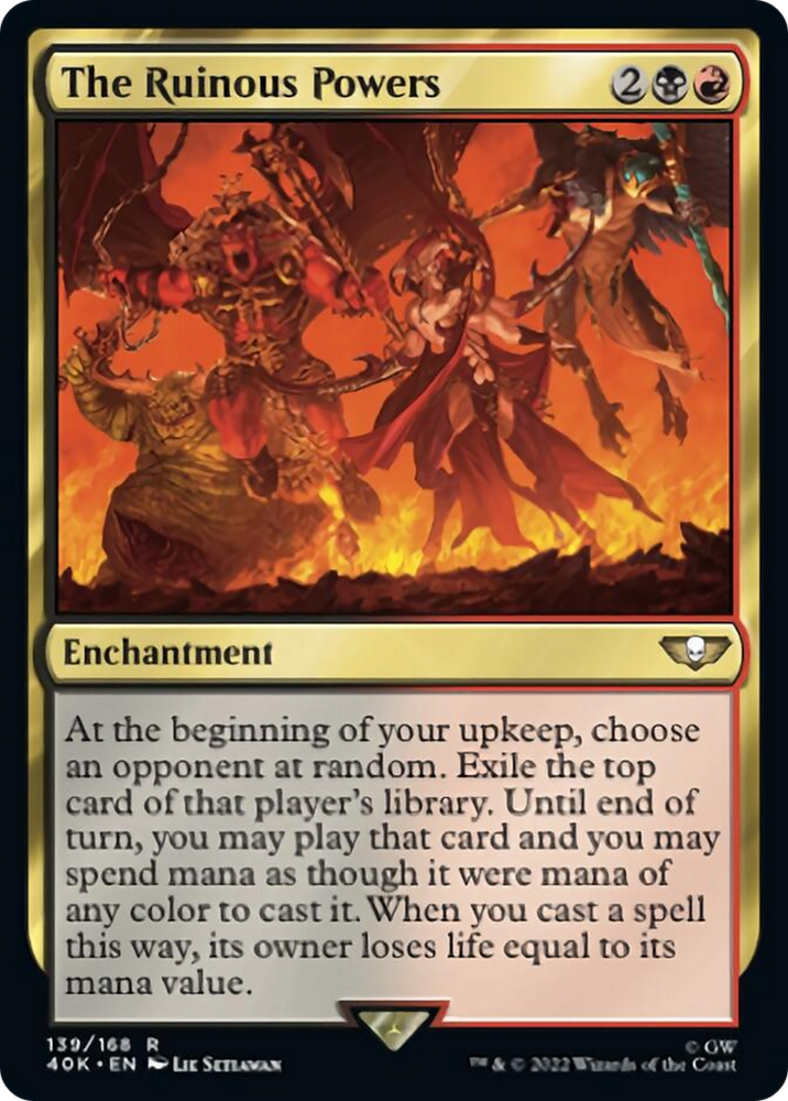 The Ruinous Powers (Surge Foil) [Universes Beyond: Warhammer 40,000]