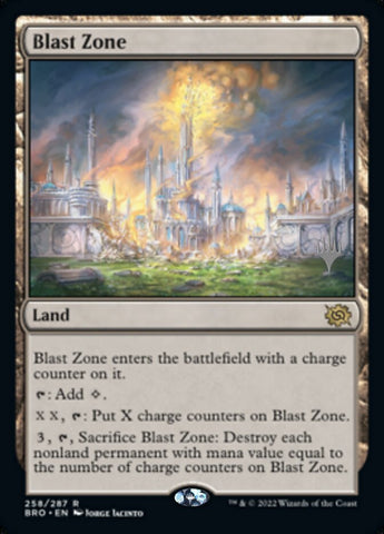 Blast Zone (Promo Pack) [The Brothers' War Promos]