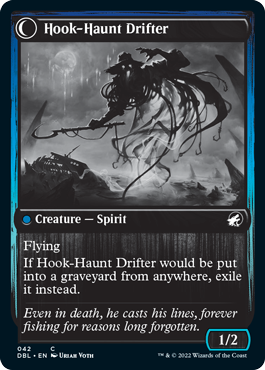 Baithook Angler // Hook-Haunt Drifter [Innistrad: Double Feature]