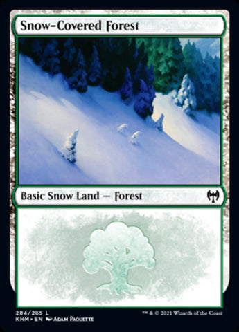 Snow-Covered Forest (284) [Kaldheim]