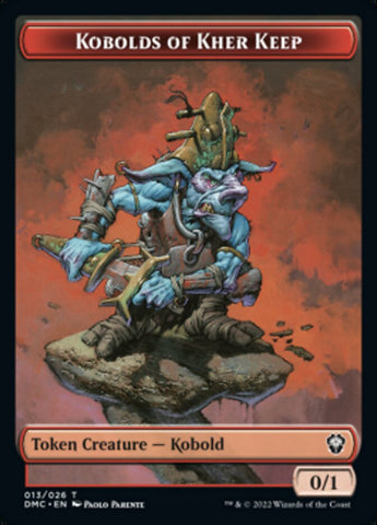 Phyrexian // Kobolds of Kher Keep Double-sided Token [Dominaria United Tokens]