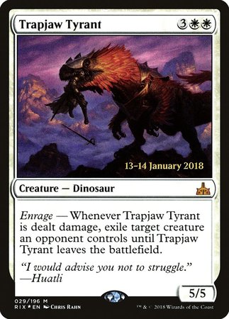 Trapjaw Tyrant [Rivals of Ixalan Promos]
