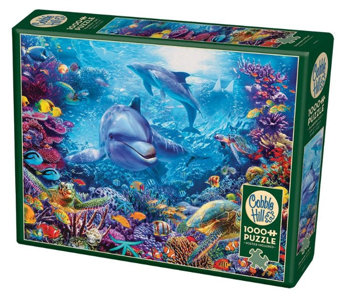 Cobble Hill Puzzles: Dolphin's at Play