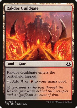 Rakdos Guildgate [Modern Masters 2017]