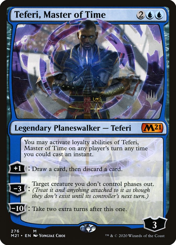 Teferi, Master of Time (Promo Pack) [Core Set 2021 Promos]