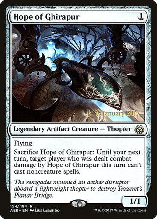 Hope of Ghirapur [Aether Revolt Promos]