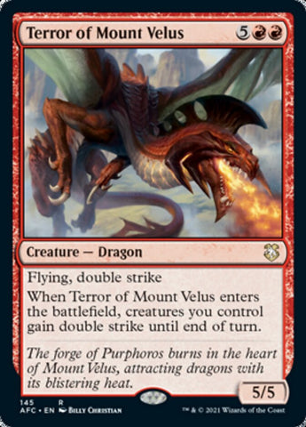 Terror of Mount Velus [Dungeons & Dragons: Adventures in the Forgotten Realms Commander]