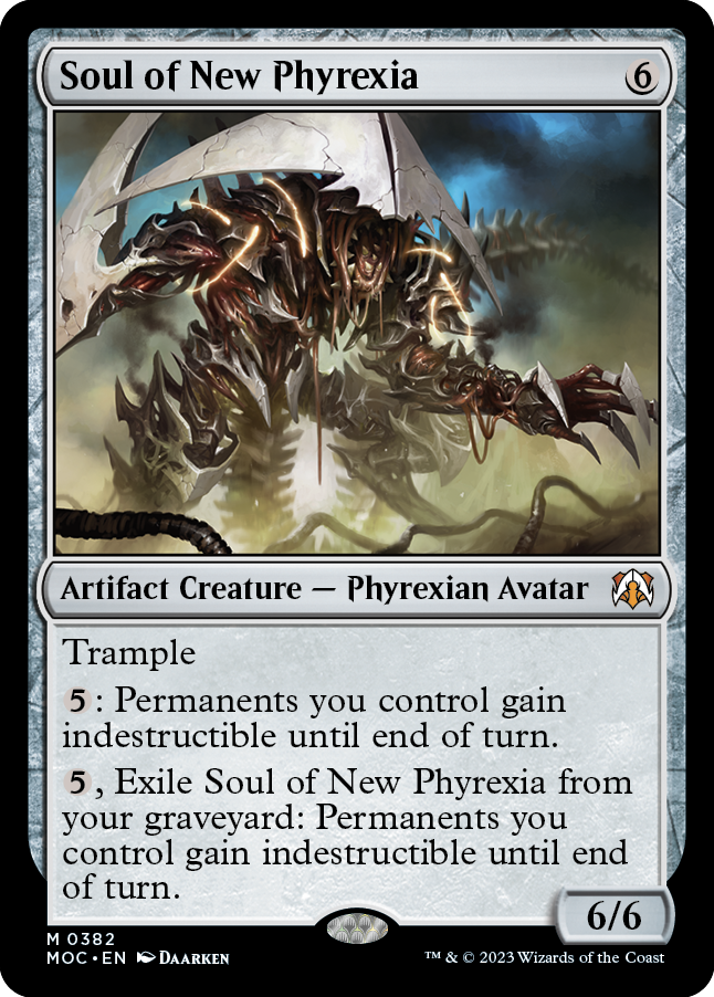 Soul of New Phyrexia [March of the Machine Commander]
