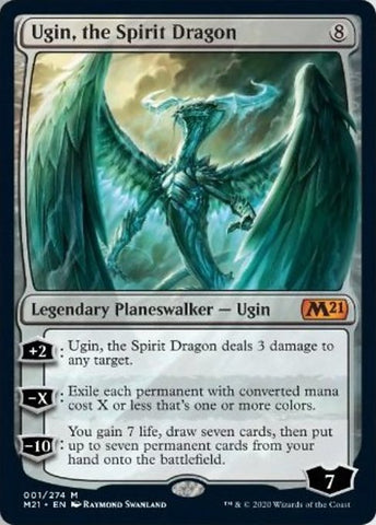 Ugin, the Spirit Dragon [Core Set 2021]