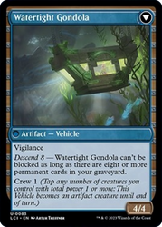 Waterlogged Hulk // Watertight Gondola [The Lost Caverns of Ixalan]