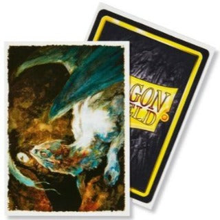 Dragon Shields: Brushed Art Sleeves - Starry Night (100ct) Dragon Shields: Brushed Art Sleeves - Starry Night (100ct)
