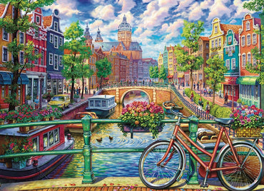 Cobble Hill Puzzles: Amsterdam Canal (1000 Piece)