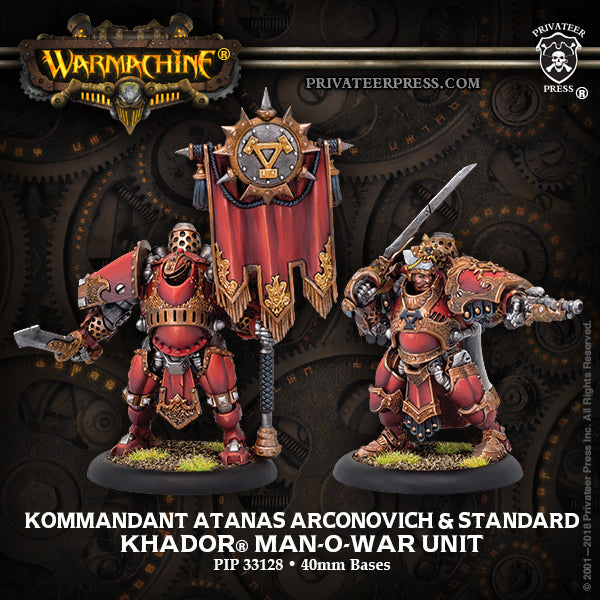 Kommandant Atanas Arconovich  & Standard