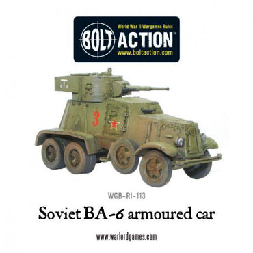 Soviet: BA-6 Armoured Car