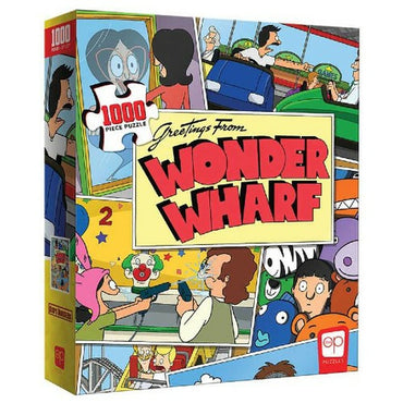 The OP Puzzles (1000 Pieces): Bob's Burgers - "Greetings From Wonder Wharf"