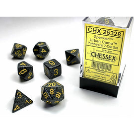 RPG Dice: Speckled Urban Camo (CHX25328)