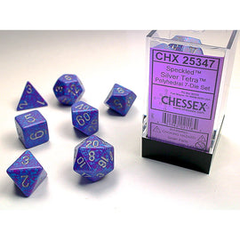 RPG Dice: Speckled Silver Tetra (CHX25347)
