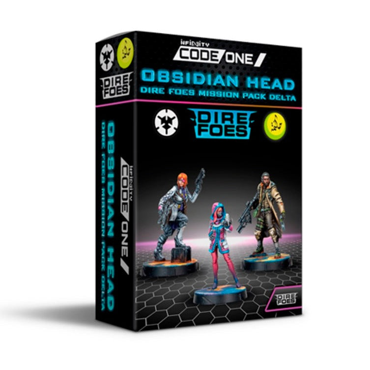 Infinity CodeOne: Dire Foes Mission Pack Delta: Obsidian Head