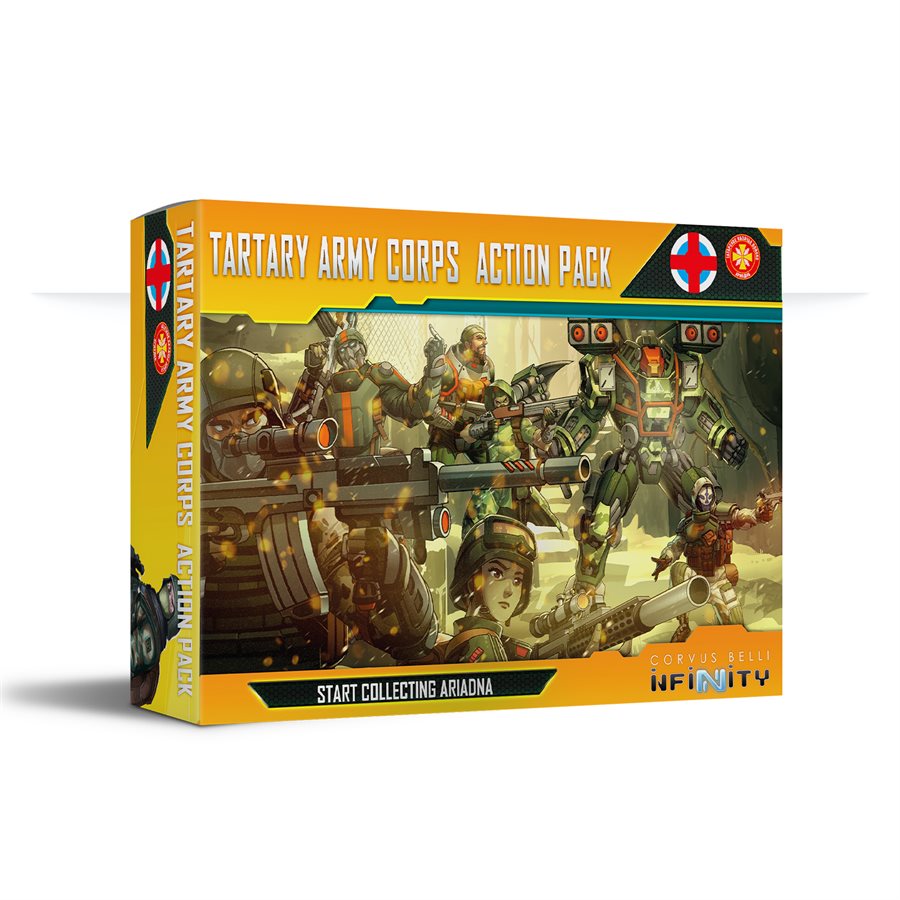 Ariadna Tartary Army Corps Action Pack