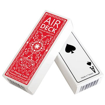 Air Deck Playing Cards: Classic Red
