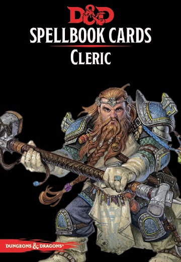 D&D Spellbook Cards: Cleric