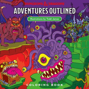 Dungeons & Dragons Coloring Book OLD