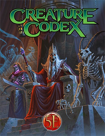 5E Creature Codex Pocket Edition