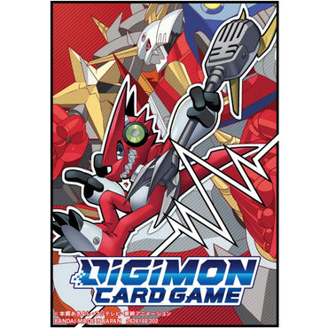 Digimon 2022 Shoutmon & OmegaShoutmon 60 Pcs Card Sleeves