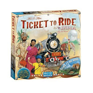Ticket to Ride: India Expansion