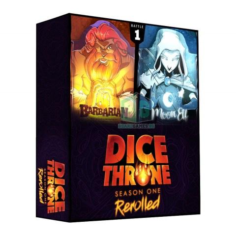 Dice Throne: Barbarian v Moon Elf