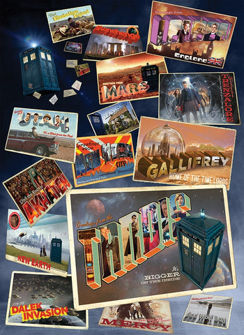 Cobble Hill Puzzles: Dr Who: Postcards