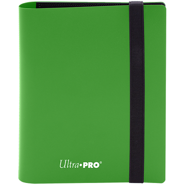 Ultra Pro Binder: Eclipse 4 Pocket Lime Green