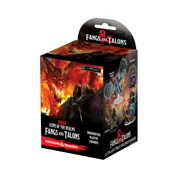 Dungeons & Dragons Miniatures: Icons of the Realms - Fangs & Talons Booster Pack