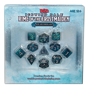 Icewind Dale: Rime of the Frostmaiden Dice Set