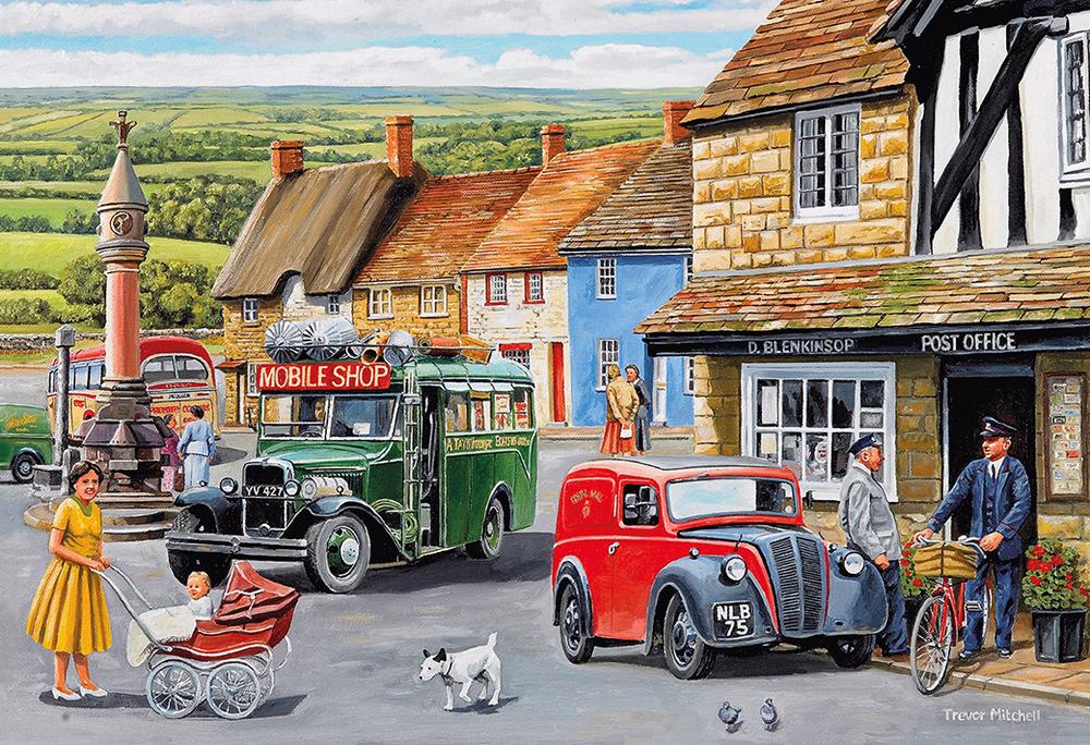 Gibsons Puzzles (500 Pieces): Starting the Day