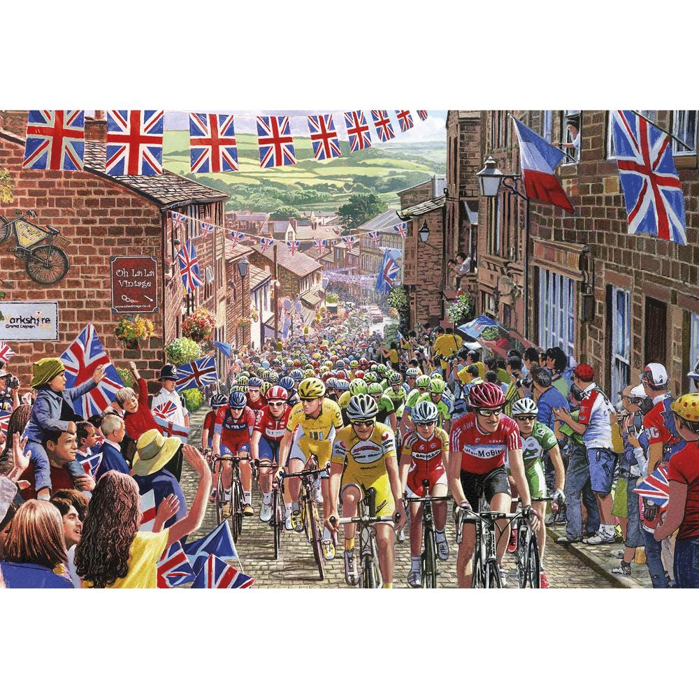 Gibsons Puzzle: 500 Le Tour de Yorkshire