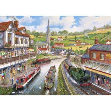 Gibsons Puzzles (1000 Pieces): Ye Olde Mill Tavern