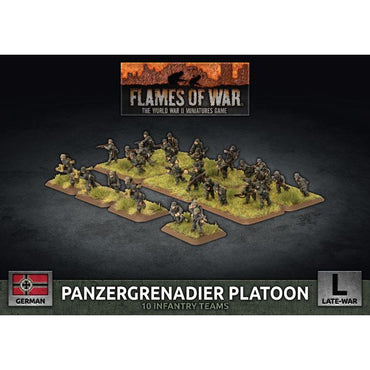 Flames of War German: Panzergrenadier Platoon