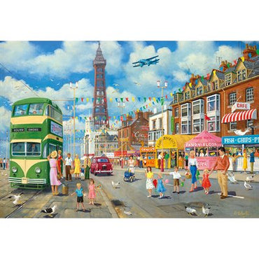 Gibsons Puzzles (500 Pieces): Blackpool Promenade