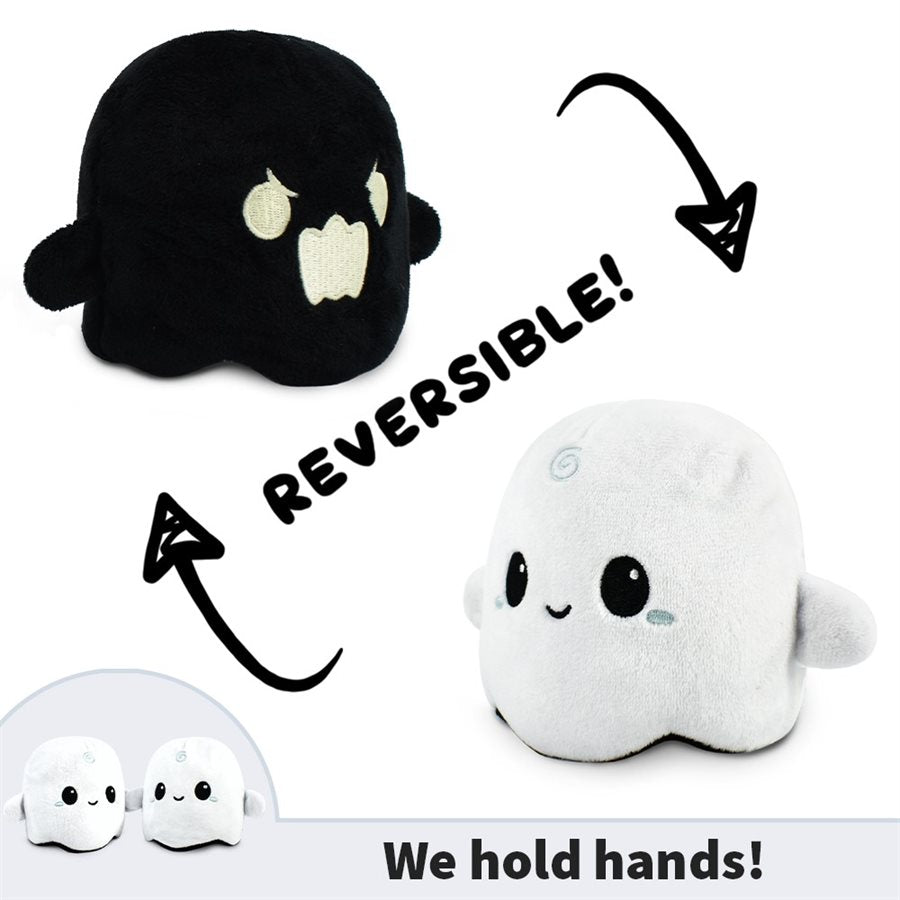 Plushmates: Reversible Ghost(Happy White+Angry Black)