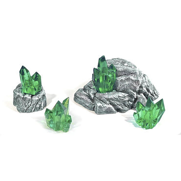Monster Scenery: Crystal Nodes Green