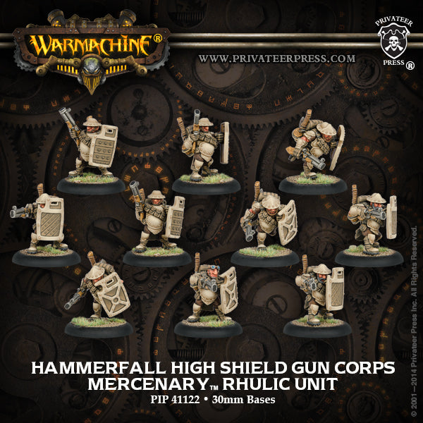 High Shield Hammerfall Gun Corps