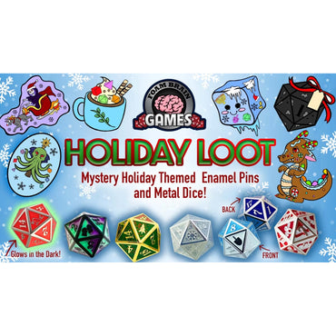 Holiday Loot Mystery Bag (D20 & Pin)