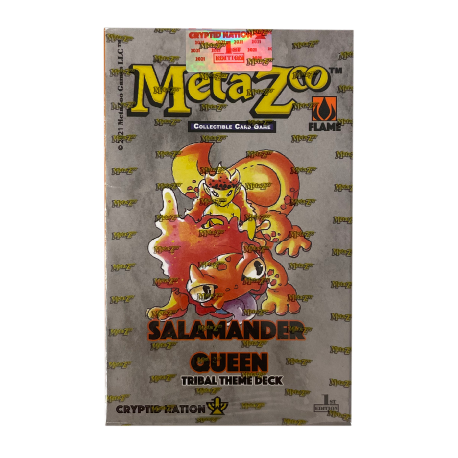 MetaZoo Cryptid Nation Themed Deck 2nd Ed: Salamander Queen