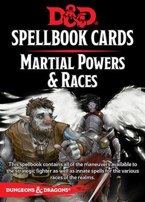 D&D Spellbook Cards: Martial Powers & Races