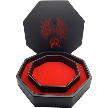 Red Phoenix Tray of Holding (TM) Dice Tray