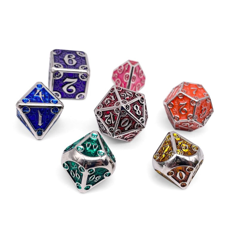 Dungeon Delve - Treasure Trove Metal Dice Set