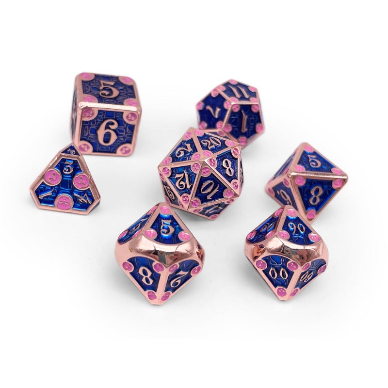 Dungeon Delve - Treachery Metal Dice Set