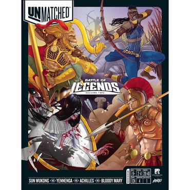 Unmatched Battle of Legends Volume 2 - Sun Wukong, Yennenga, Achilles, Bloody Mary