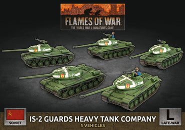 Flames of War: IS-2 Guards Heavy Tank Company